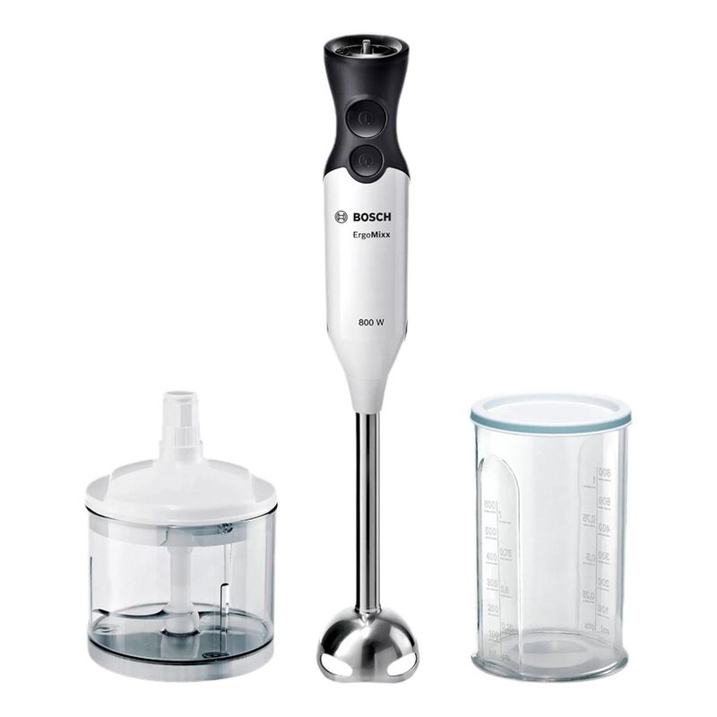 BOSCH - Batidora de inmersión blanco bosch ms6ca4120 ergomixx 800w