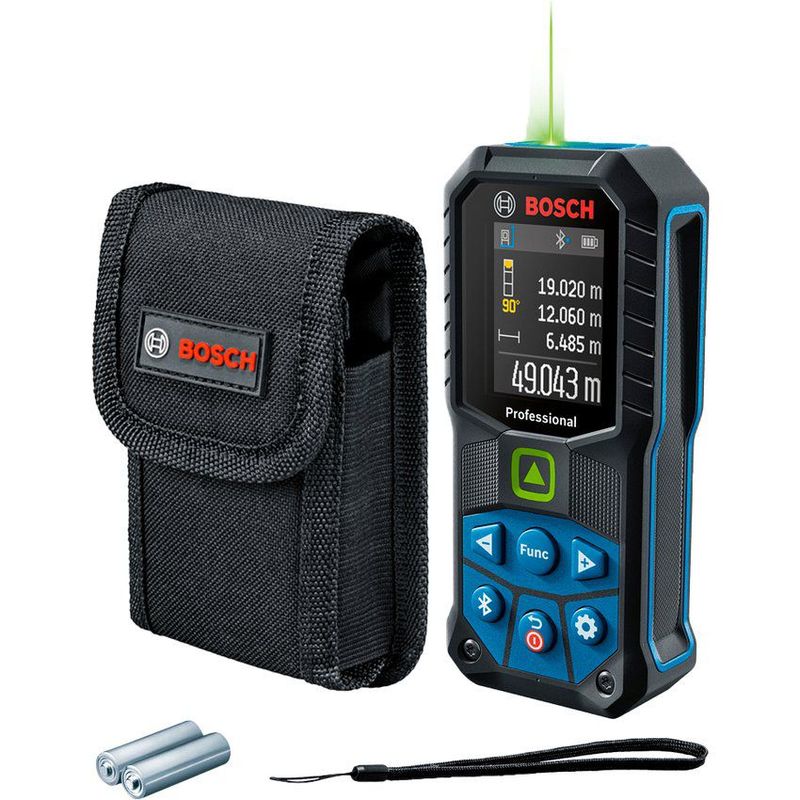 BOSCH - Medidor de distancia telémetro bosch glm 50-27 cg bluetooth