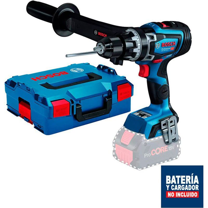 BOSCH - Taladro percutor 1/2" brushless 150 nm + l-boxx sin baterías