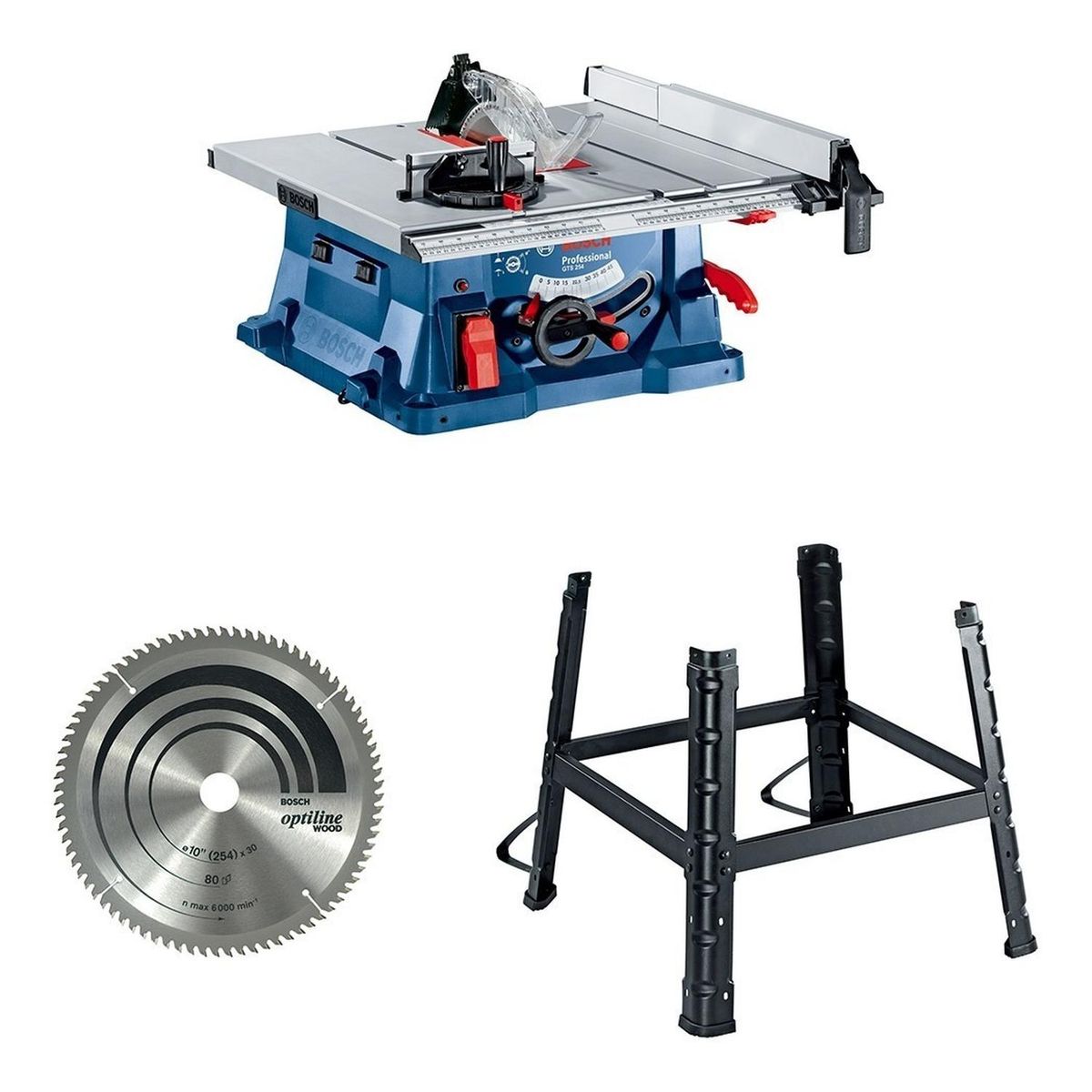 BOSCH - Sierra de mesa bosch 1800w gts 254 + 1 disco de 254mm