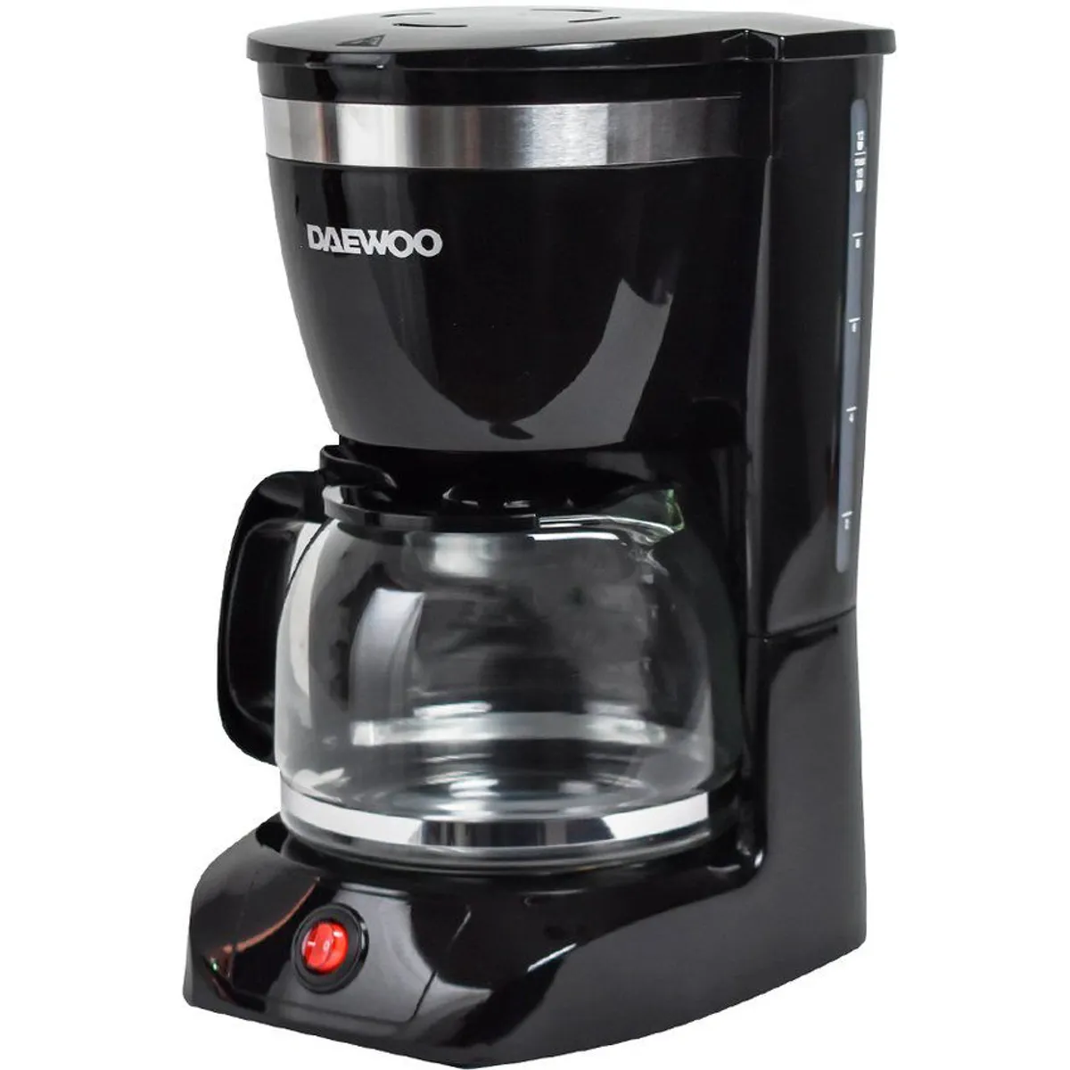 DAEWOO - Cafetera negra daewoo dcm-1859 1.25l 12 tazas