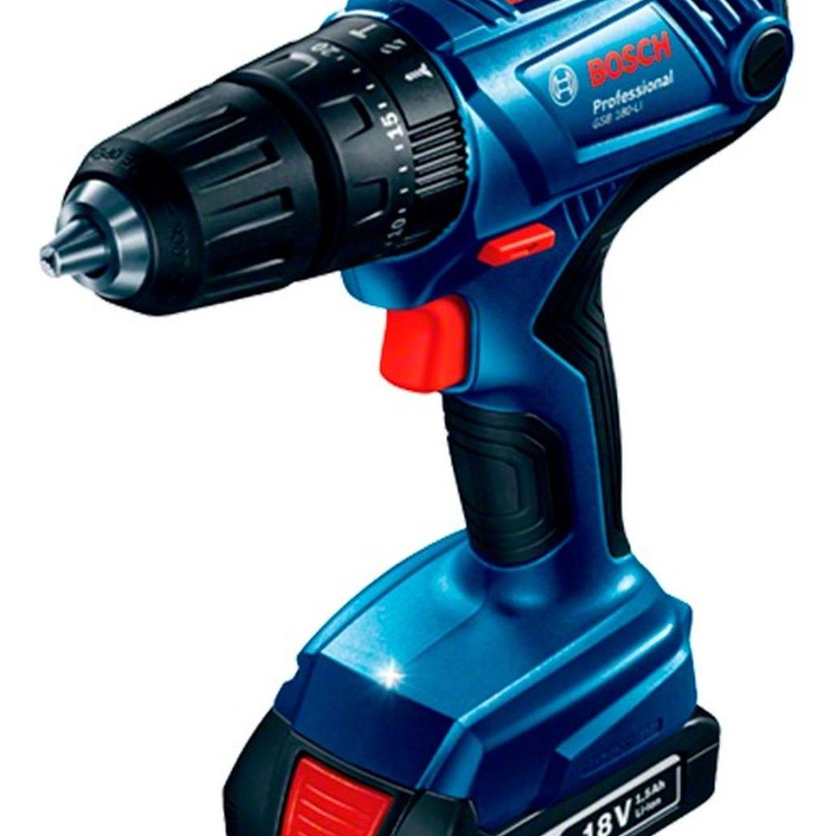 BOSCH - Taladro bosch gsb 180-li 18v + esmeril gws 700 + 1 bat +1 mp