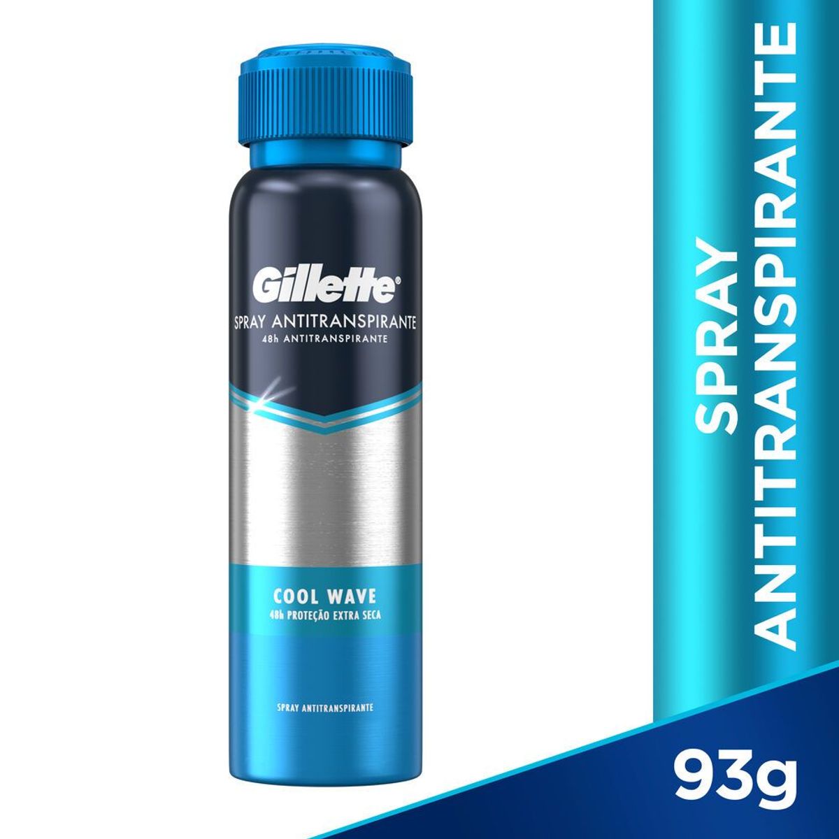 GILLETTE - Gillette spray antitranspirante cool wave 93g