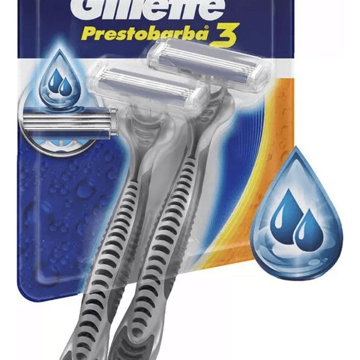 GILLETTE - Gillette prestobarba3 máquinas afeitadoras desechables 2 un