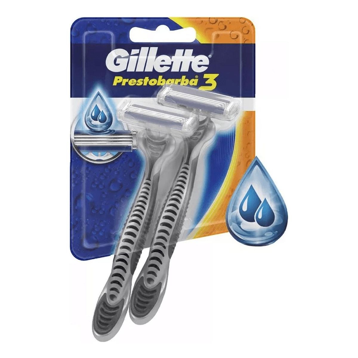 GILLETTE - Gillette prestobarba3 máquinas afeitadoras desechables 2 un