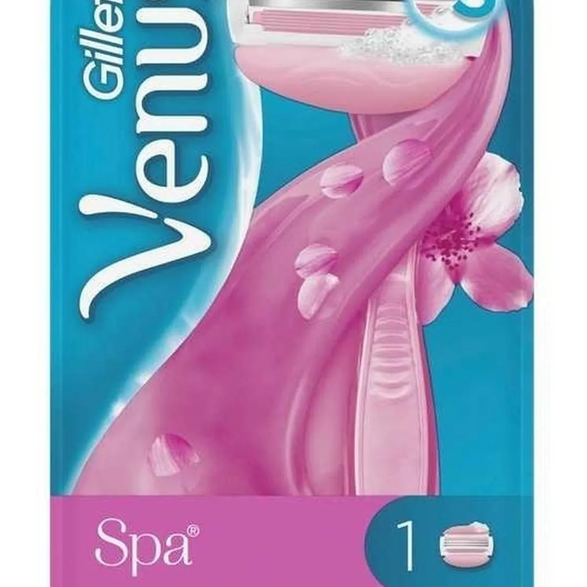 GILLETTE - Gillette venus spa máquina para afeitar recargable 1 unidad