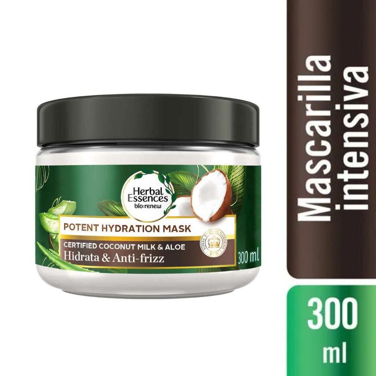 HERBAL ESSENCES - Herbal essences bío renew mascarilla hidratación 300ml