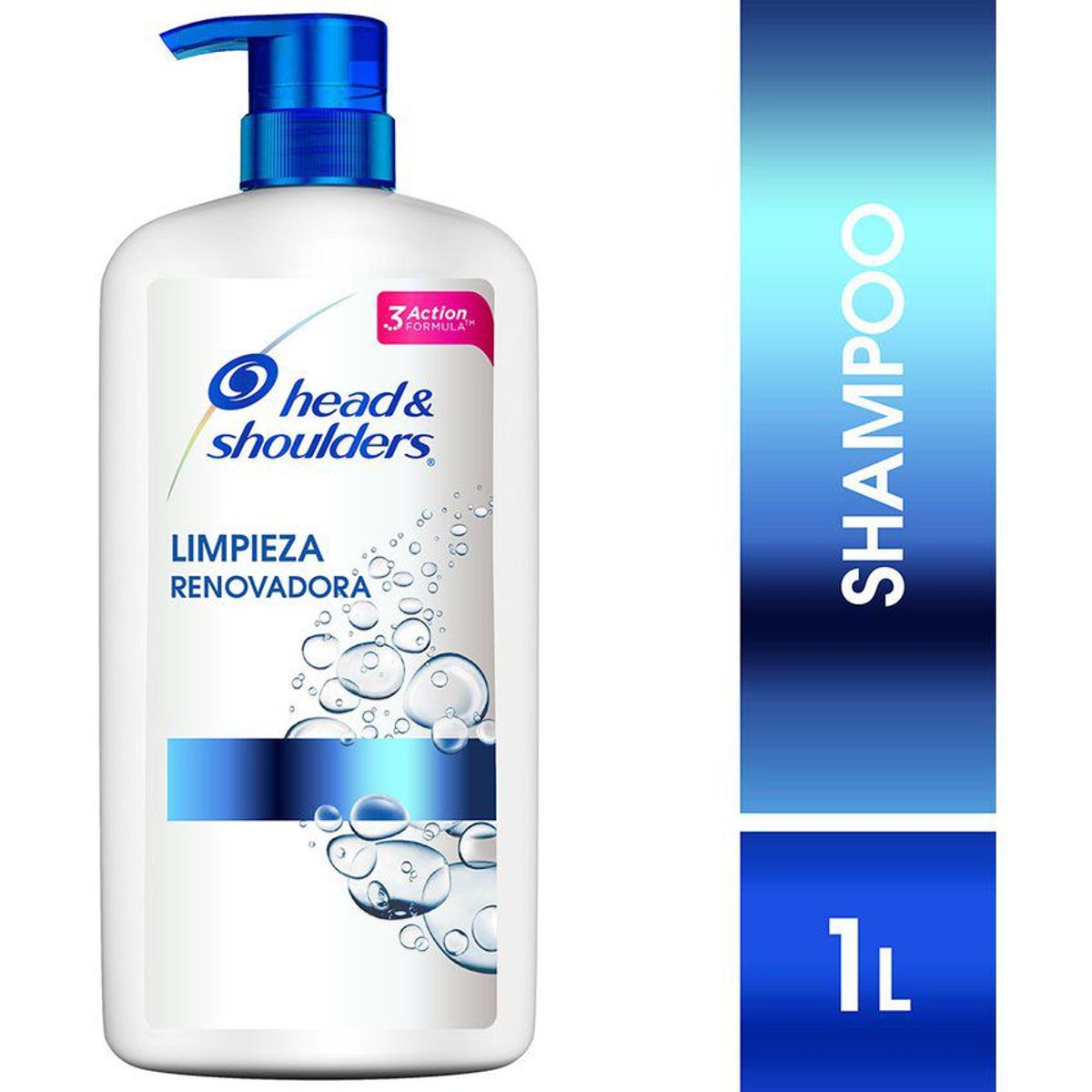 HEAD AND SHOULDERS - Shampoo Head Shoulders Limpieza renovadora 1L