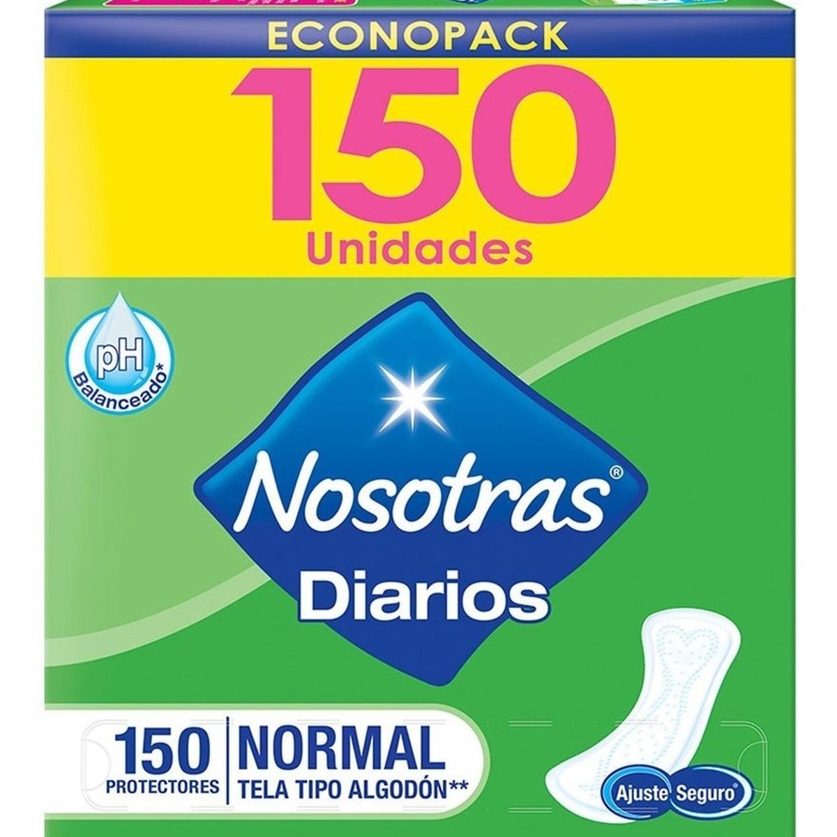 NOSOTRAS - Protectores Diarios Nosotras Normal 150un