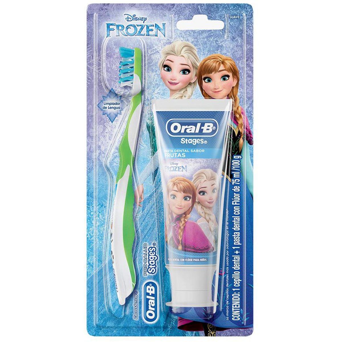 ORAL B - Oral b cepillo dental  pasta dental 75ml b stages frozen