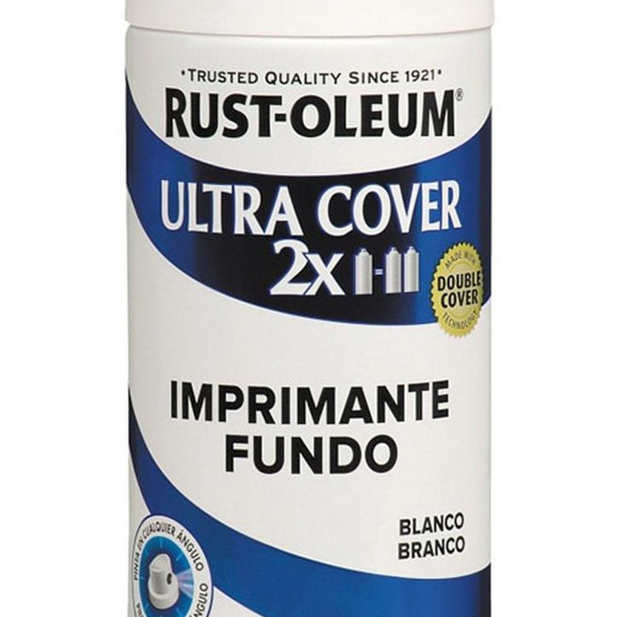 RUST OLEUM - Aerosol multiusos ultra cover 2x imprimante blanco 340g