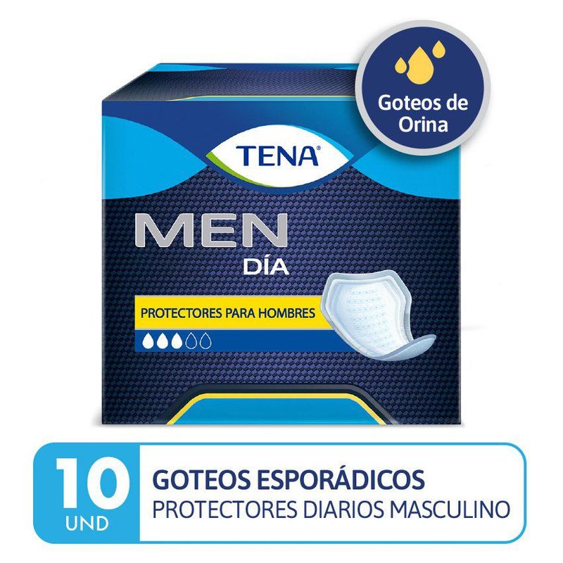 TENA - Protector diario tena men paquete 10 unidades