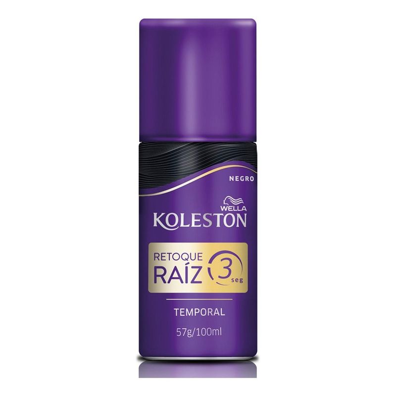 WELLA - Tinte koleston retoque raiz 3seg temporal a negro