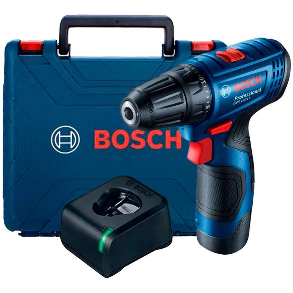 BOSCH - Taladro atornillador 12v bosch gsr 120 li + 1 bat