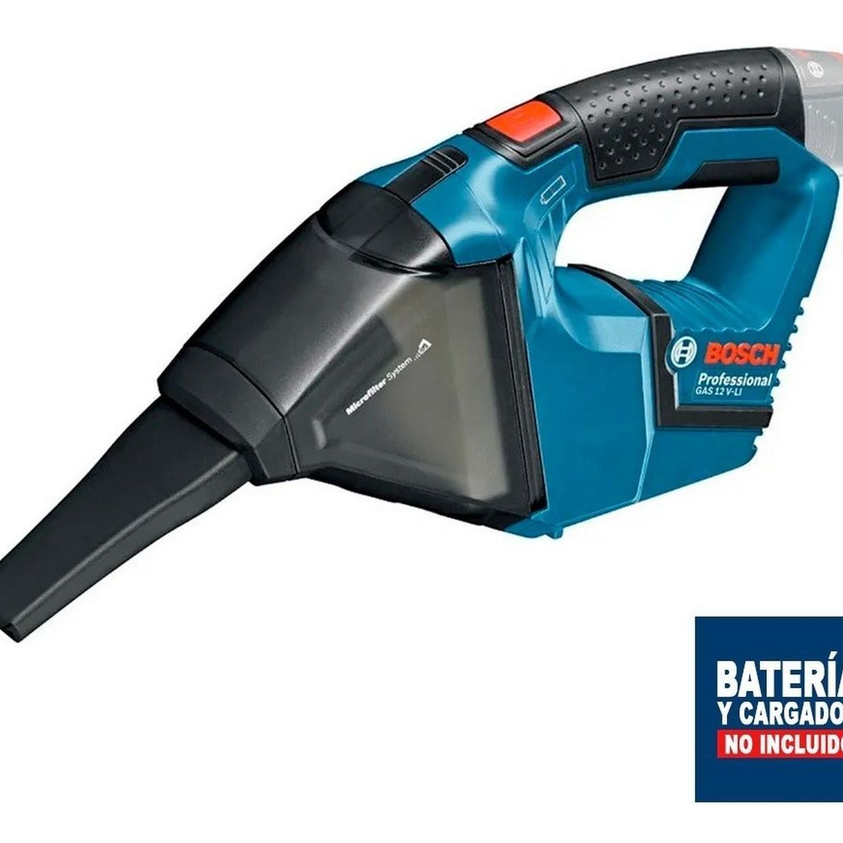 BOSCH - Aspiradora de polvo inalámbrica bosch gas 12v-li