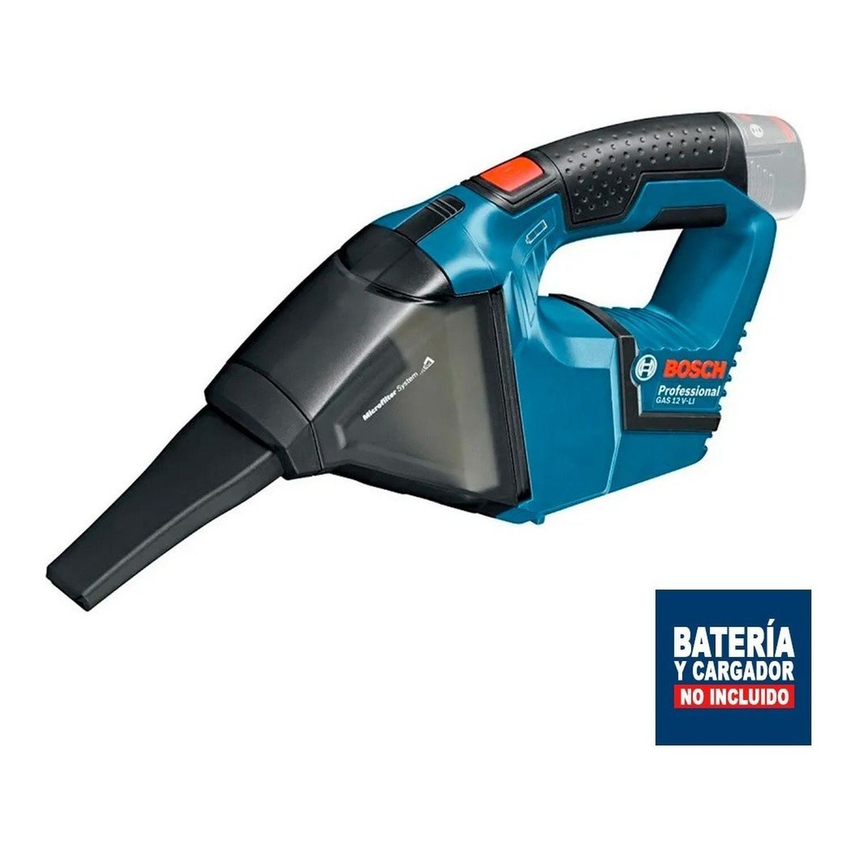 BOSCH - Aspiradora de polvo inalámbrica bosch gas 12v-li