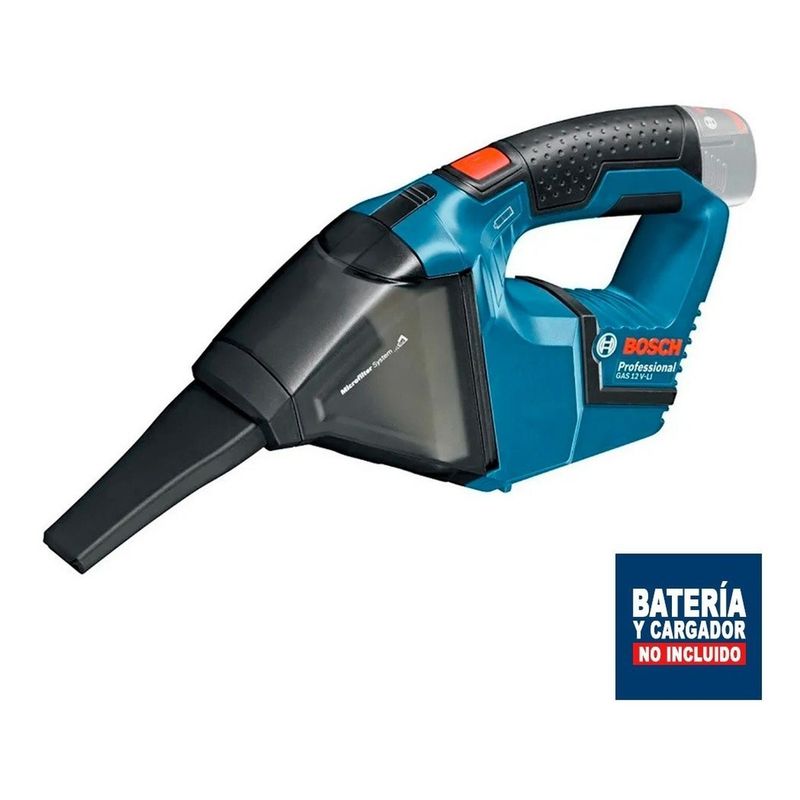 BOSCH - Aspiradora de polvo inalámbrica bosch gas 12v-li