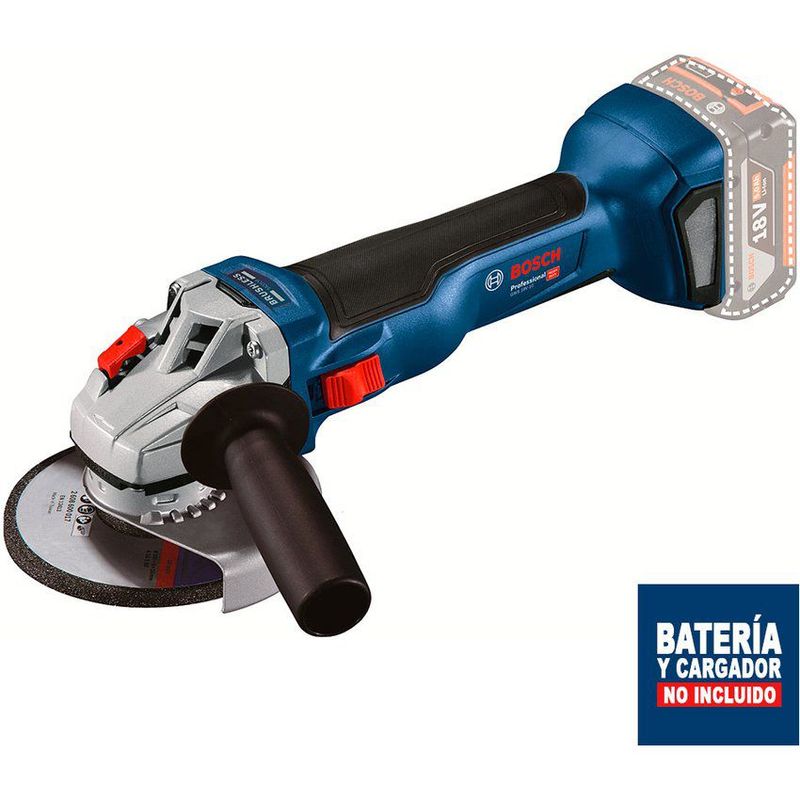 BOSCH - Amoladora esmeril bosch de  5" gws 18v-10 sin batería