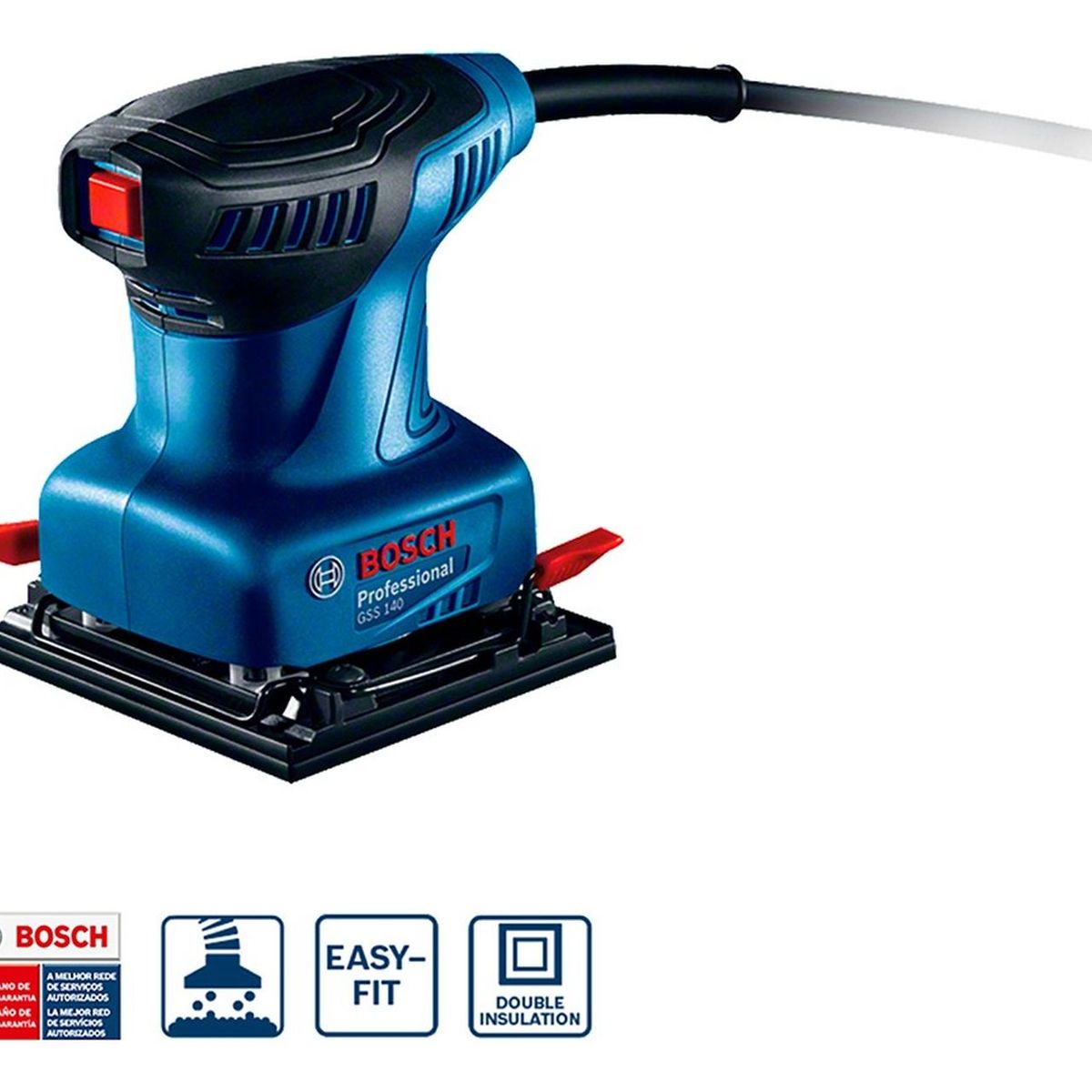 BOSCH - Lijadora orbital bosch gss 140 220w nuevo modelo!