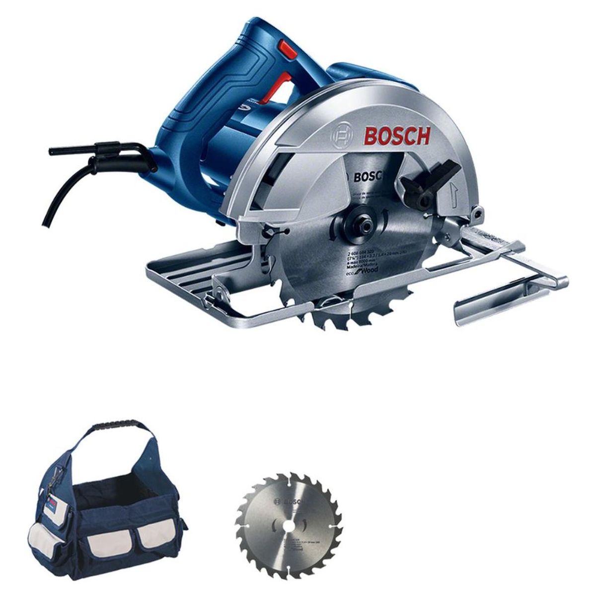 BOSCH - Sierra Circular Bosch GKS 150 7  1/4” 1500W Profesional Maletín