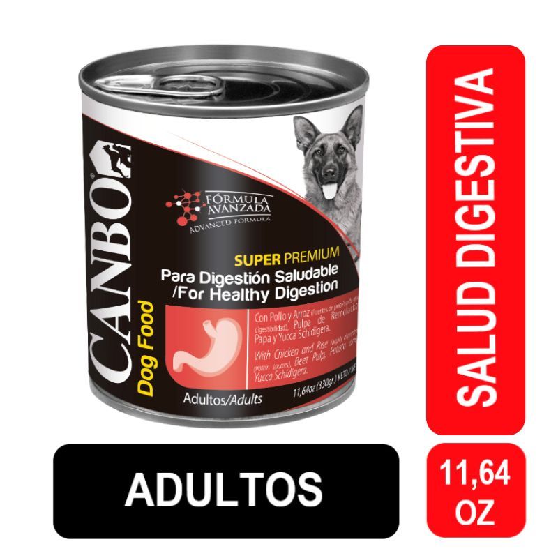 CANBO - Canbo Paté Lata Adultos Salud Digestiva 11,64 OZ