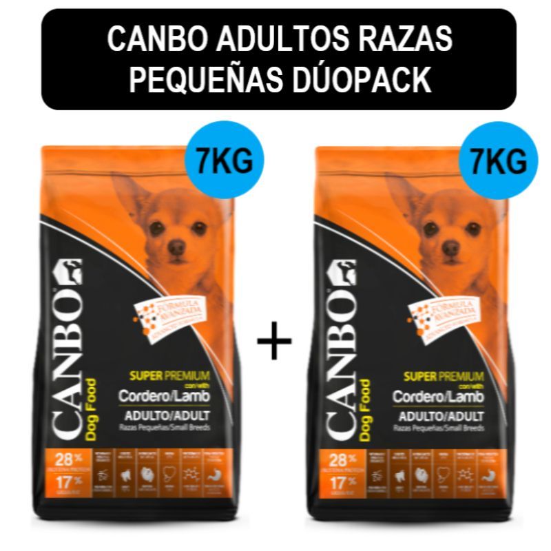 CANBO - Canbo Super Premium Adulto Razas Pequeñas Dúopack 7 KG