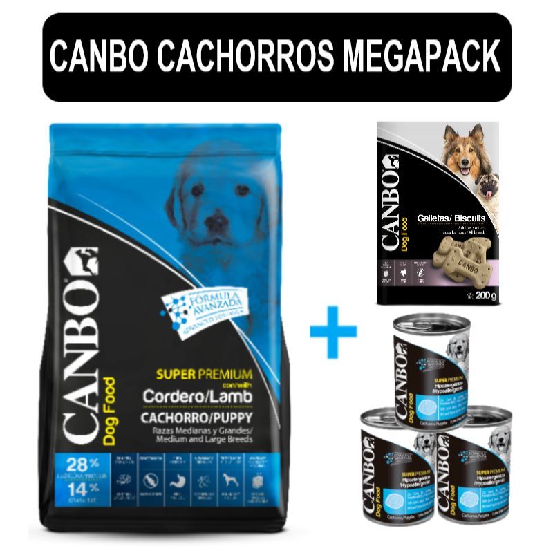 CANBO - Canbo Cachorro Razas Medianas y Grandes Megapack 15 Kg