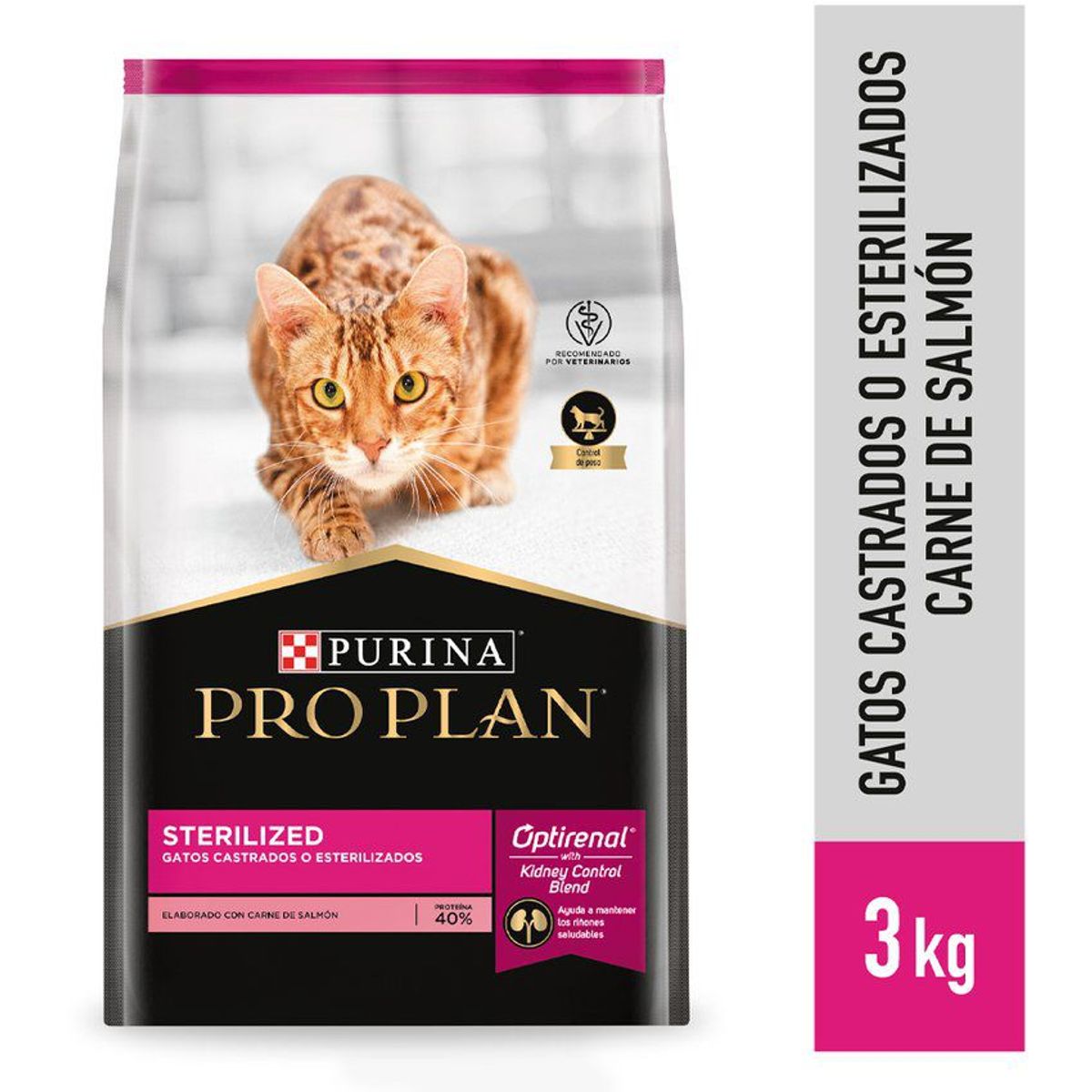PRO PLAN - Proplan sterelized cat gato esterilizado 3 kg.
