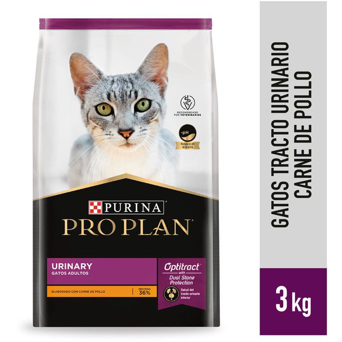 PRO PLAN - Proplan urinary cat tratamiento urinario 3 kg
