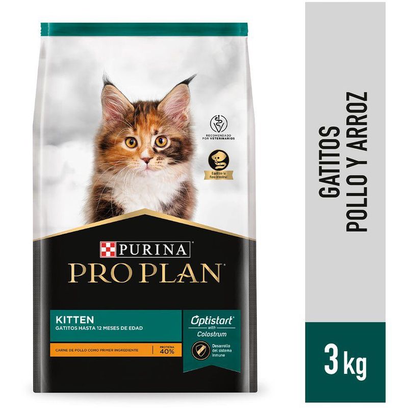 PRO PLAN - Proplan kitten gatitos 3 kg