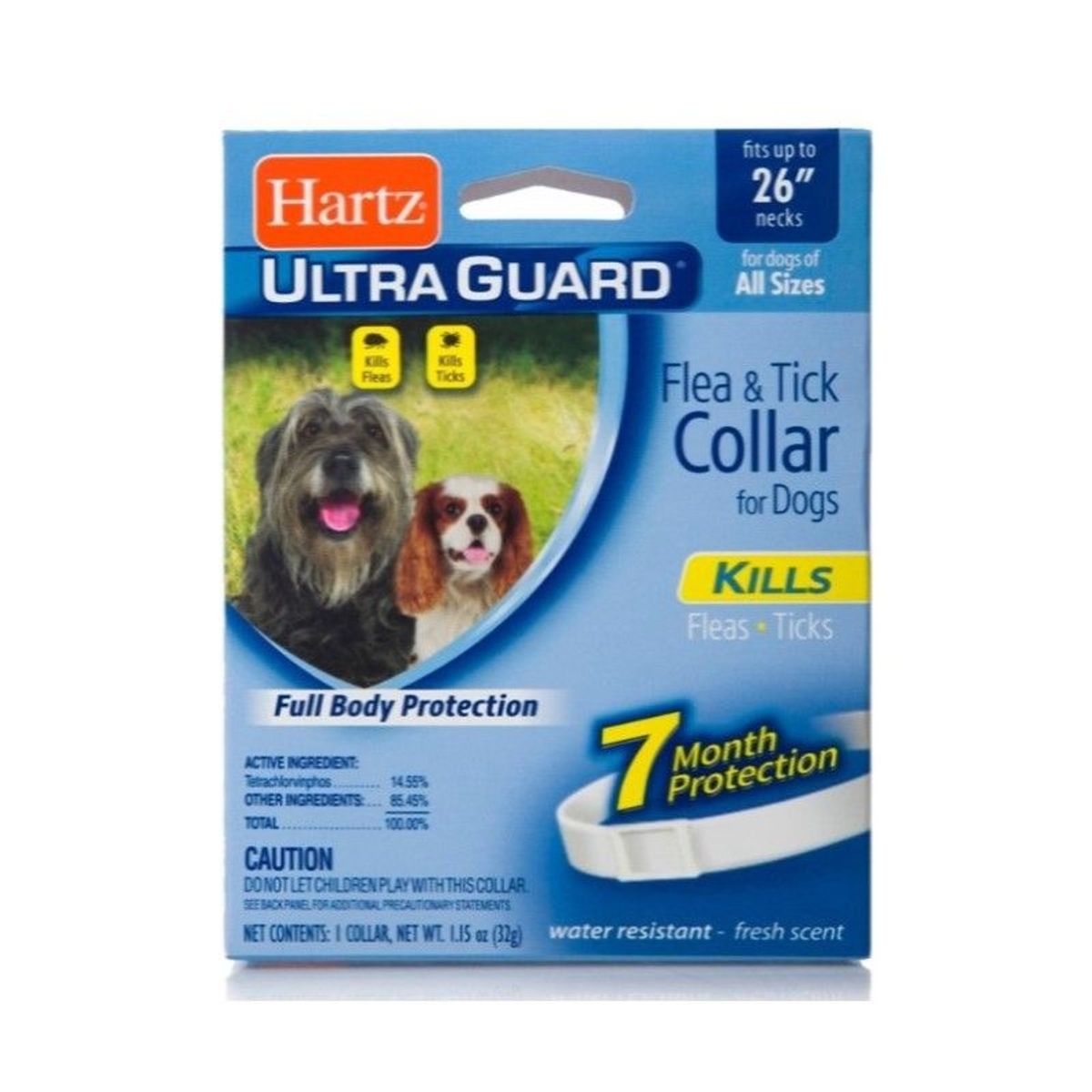 HARTZ - Hartz Ultra Guard Collar Antipulgas para Perros Adultos