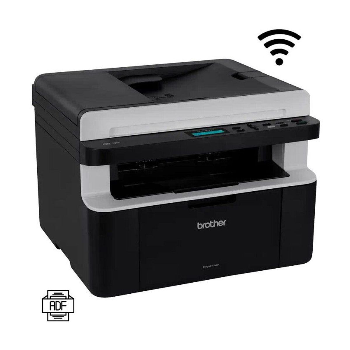 BROTHER - Impresora Laser Brother DCP-1617NW Multifuncional Wifi