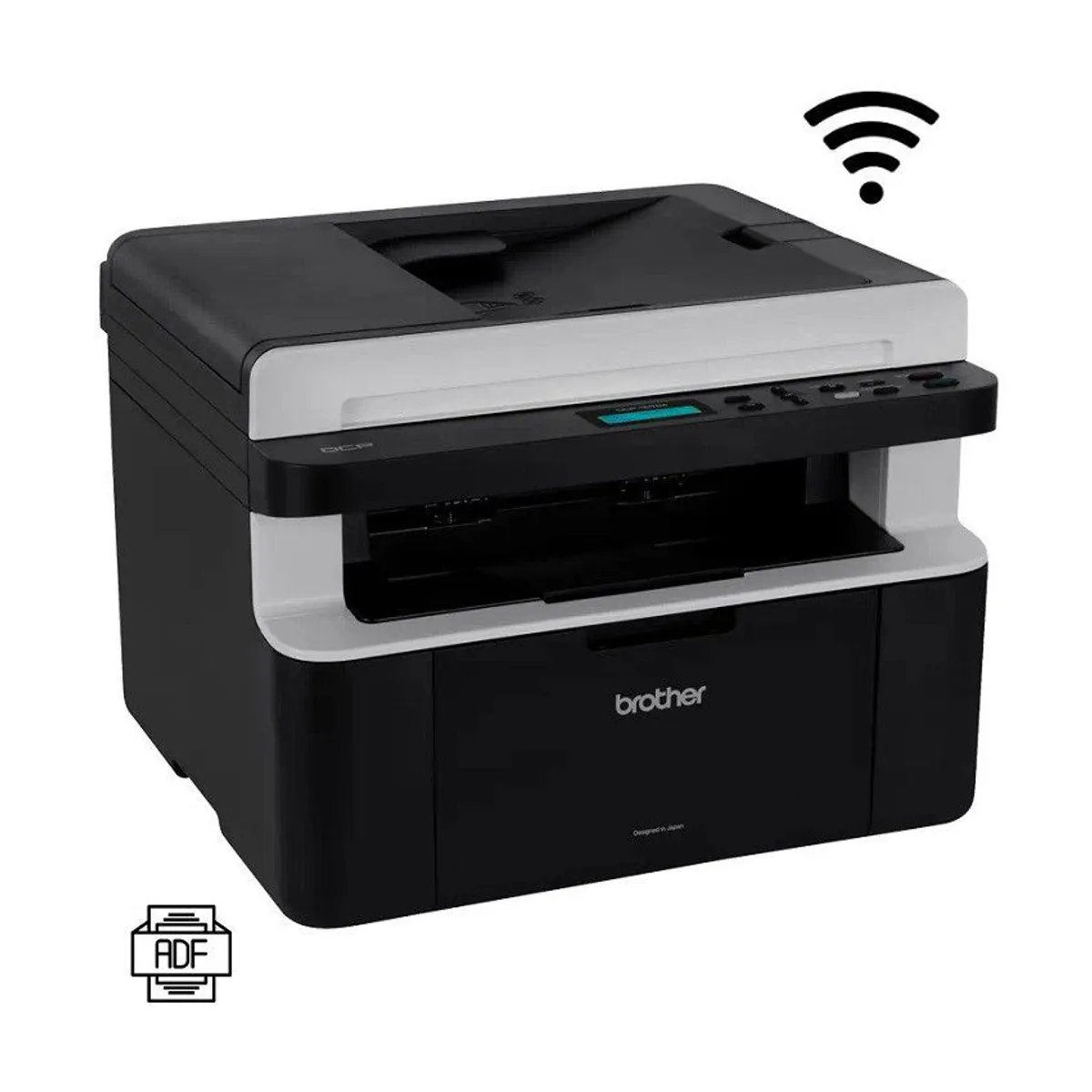 BROTHER - Impresora Laser Brother DCP-1617NW Multifuncional Wifi