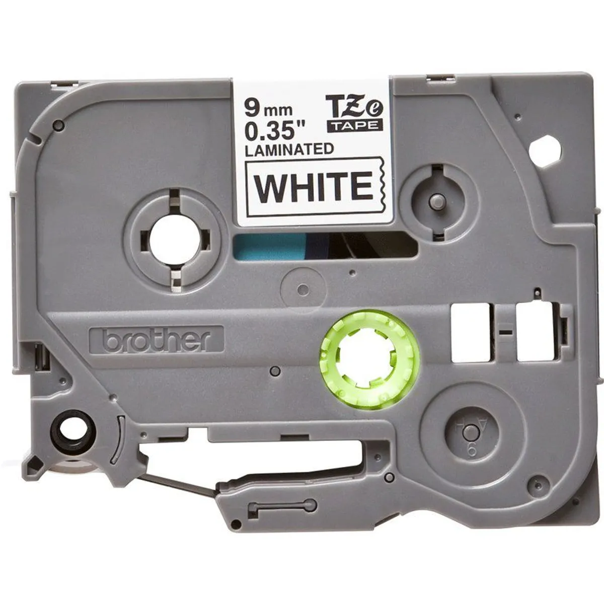 BROTHER - Cinta Brother Tze-221 9mm x 8mts fondo blanco letras negras