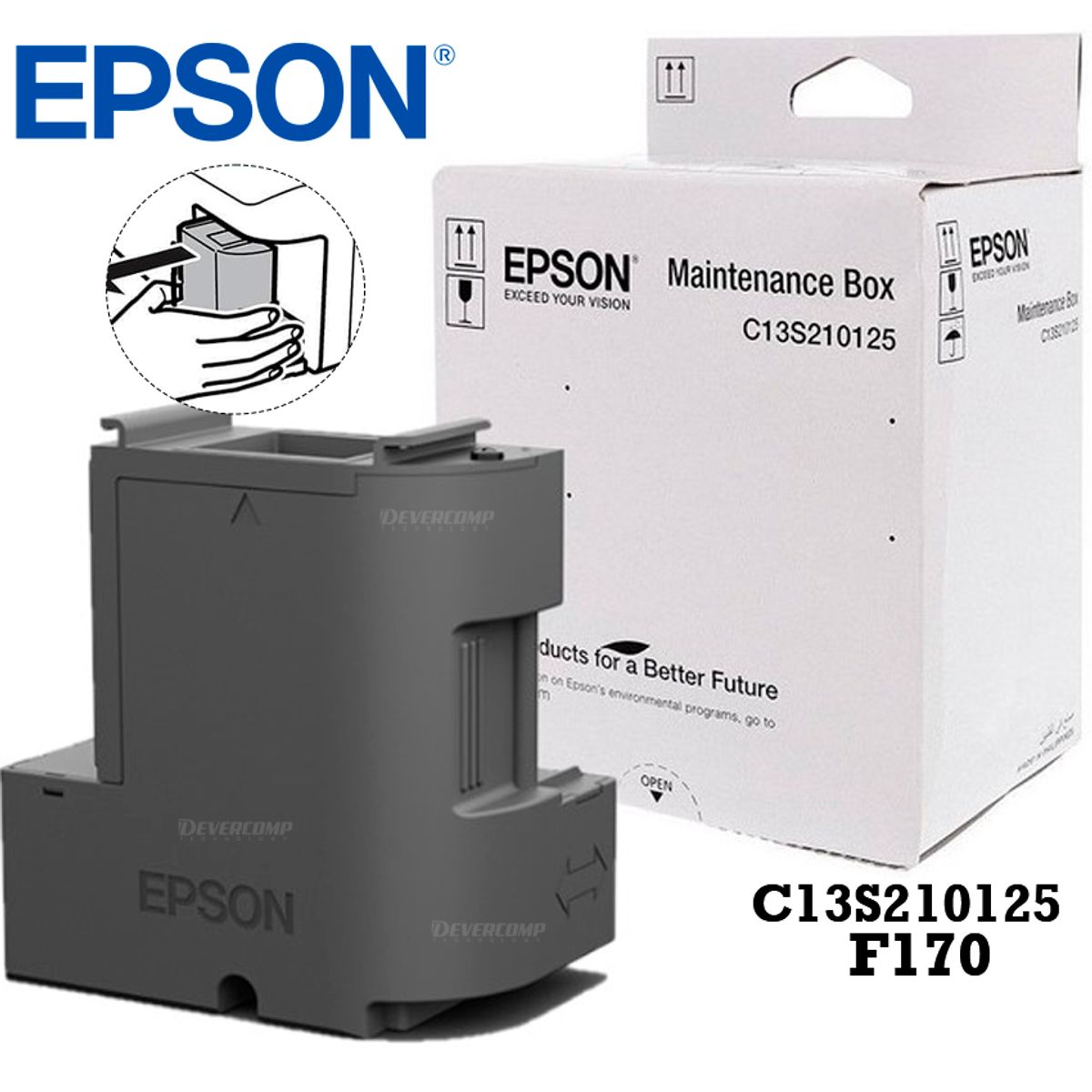 EPSON - Tanque de mantenimiento para Epson SureColor F170 C13S210125