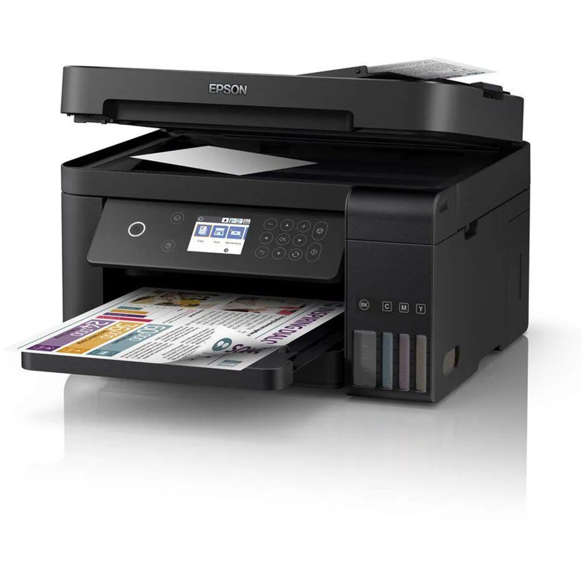 EPSON - Impresora Epson Ecotank L6270 Multifuncional Duplex Wifi  ADF  Red