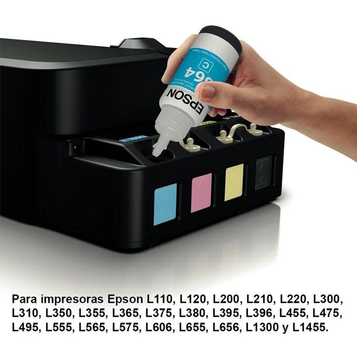 EPSON - Juego De Tintas Originales Epson 664 Para Serie L De Epson