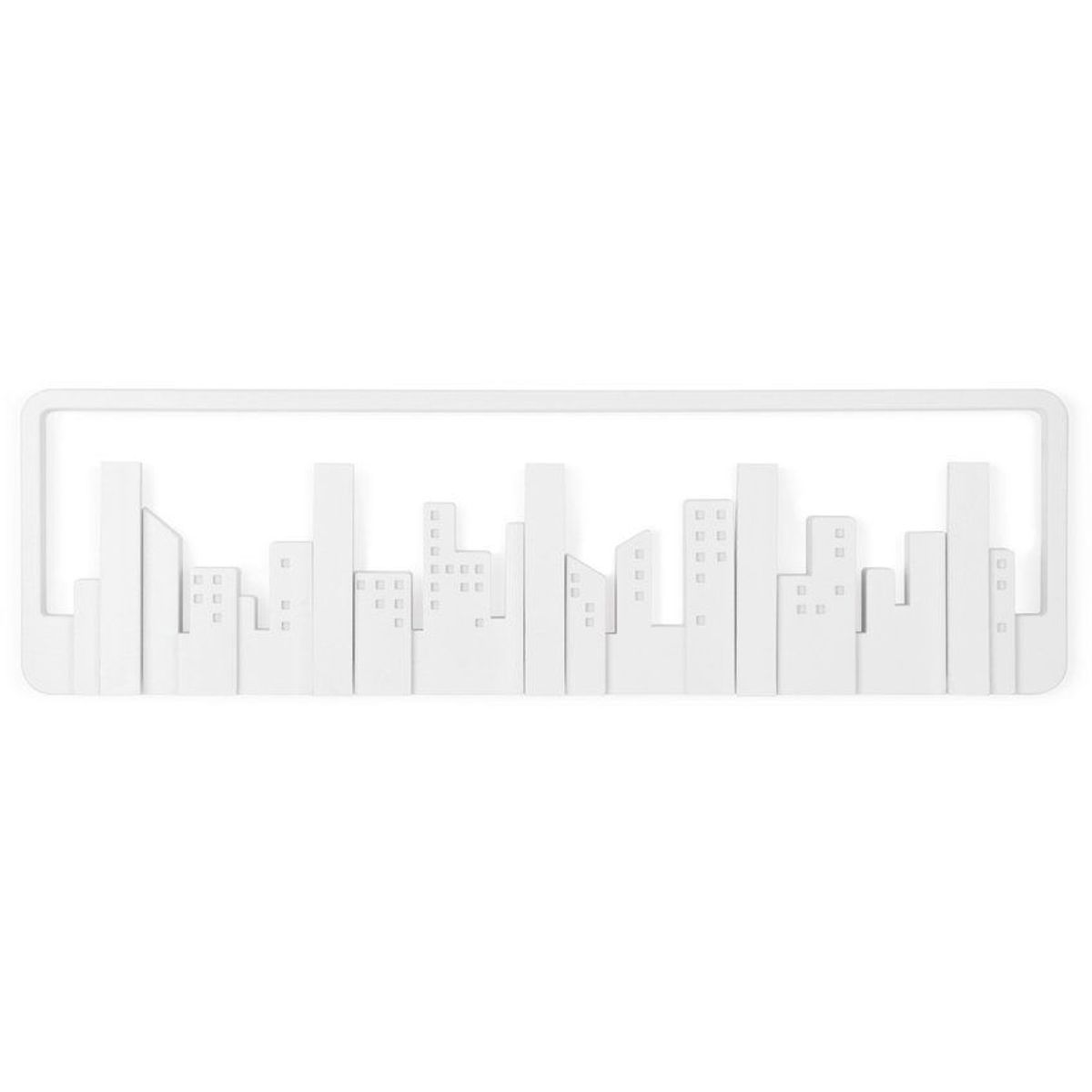 UMBRA - Colgador de pared umbra skyline - blanco