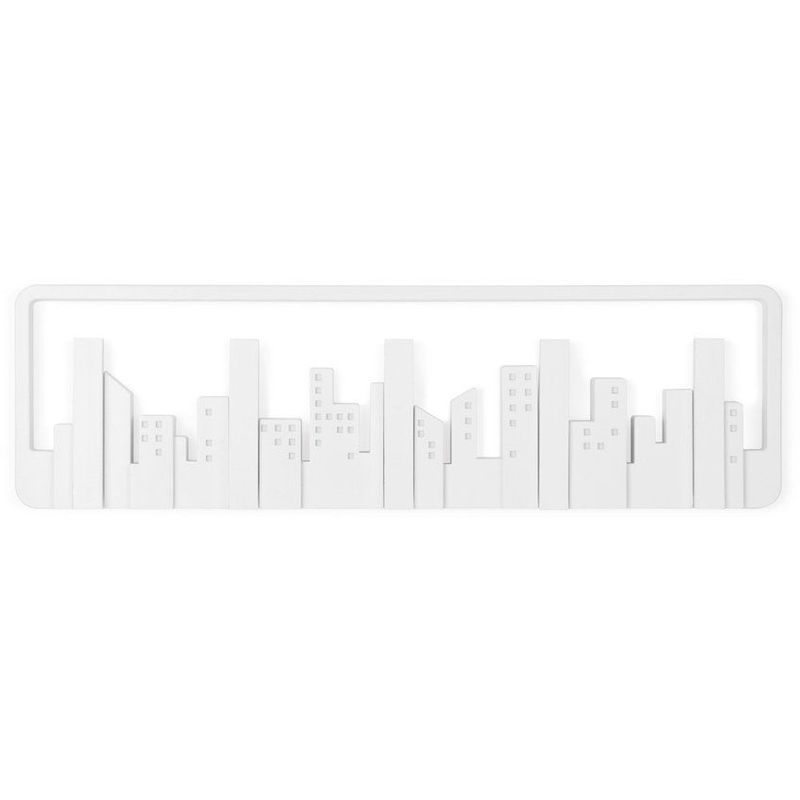 UMBRA - Colgador de pared umbra skyline - blanco