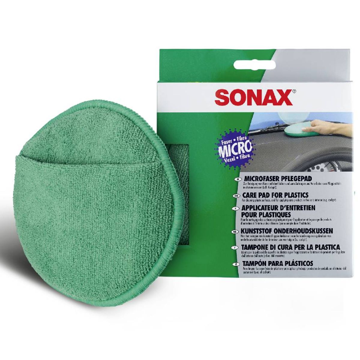 SONAX - ESPONJA APLICADORA PARA INTERIORES SONAX