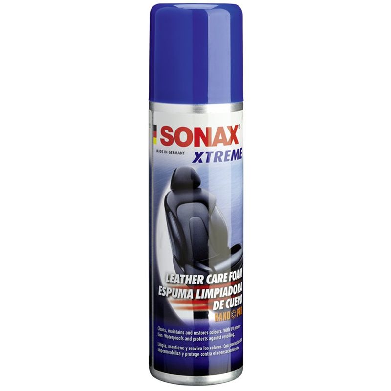SONAX - ESPUMA LIMPIADORA DE CUEROS XTREME SONAX 250 ML