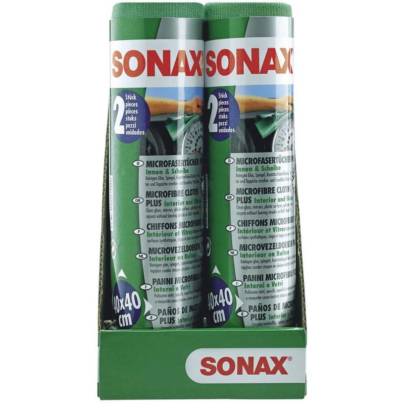SONAX - MICROFIBRA INTERIORES SONAX 2 UNDS