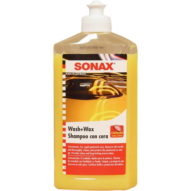 SONAX - CHAMPU CON CERA SONAX 500 ML
