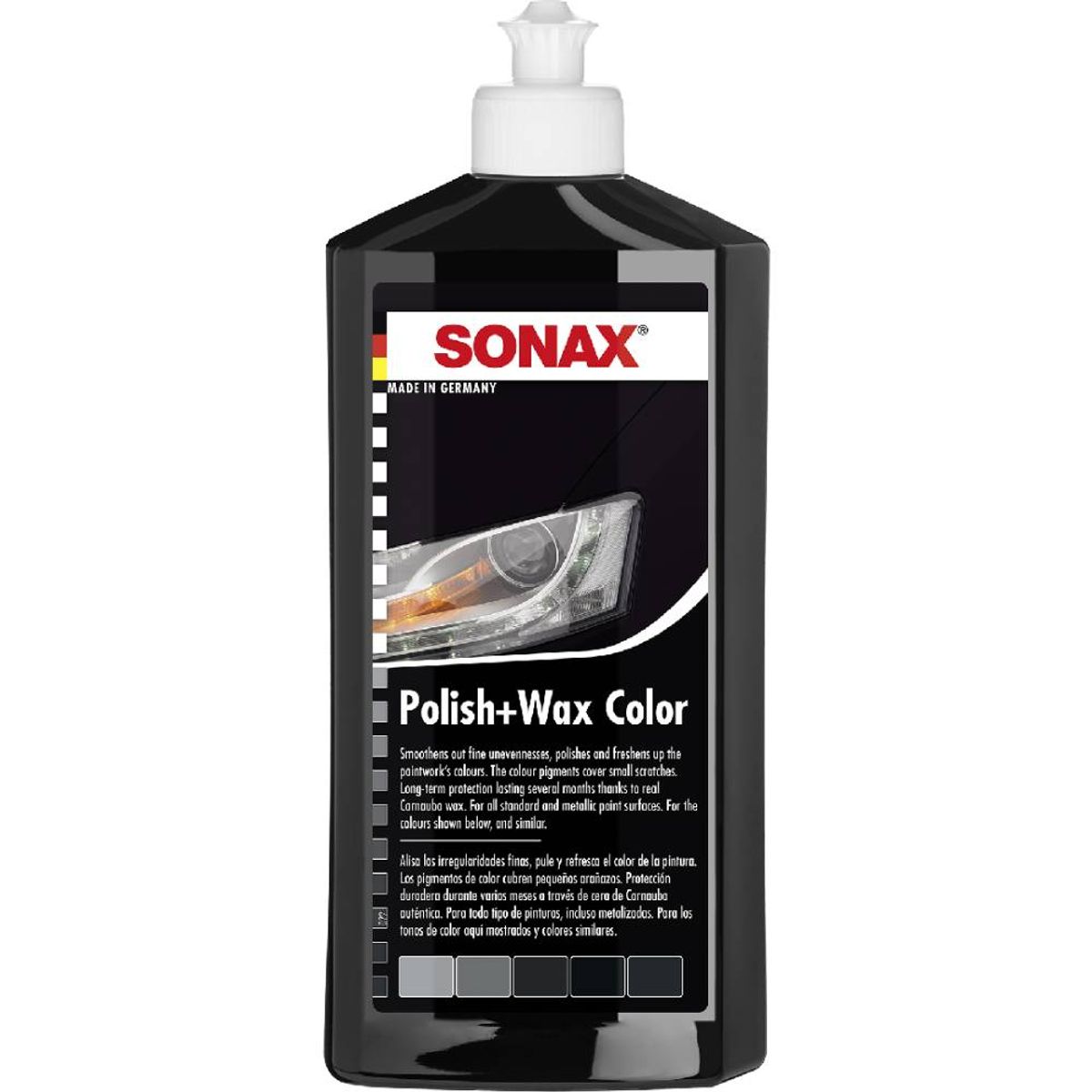 SONAX - CERA SONAX POLISH NEGRO 500 ML