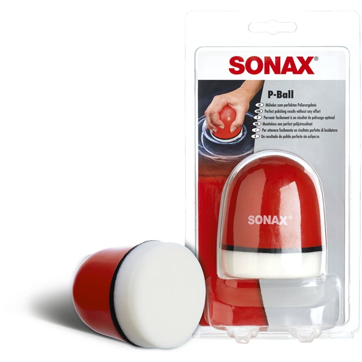 SONAX - BOLA DE PULIDO SONAX ERGONOMICA 3