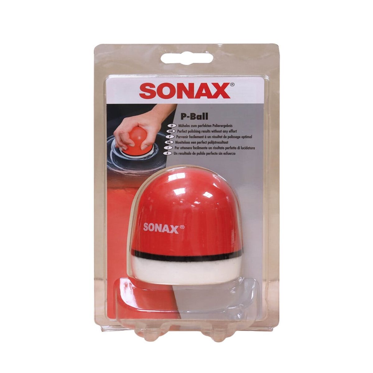 SONAX - BOLA DE PULIDO SONAX ERGONOMICA 3