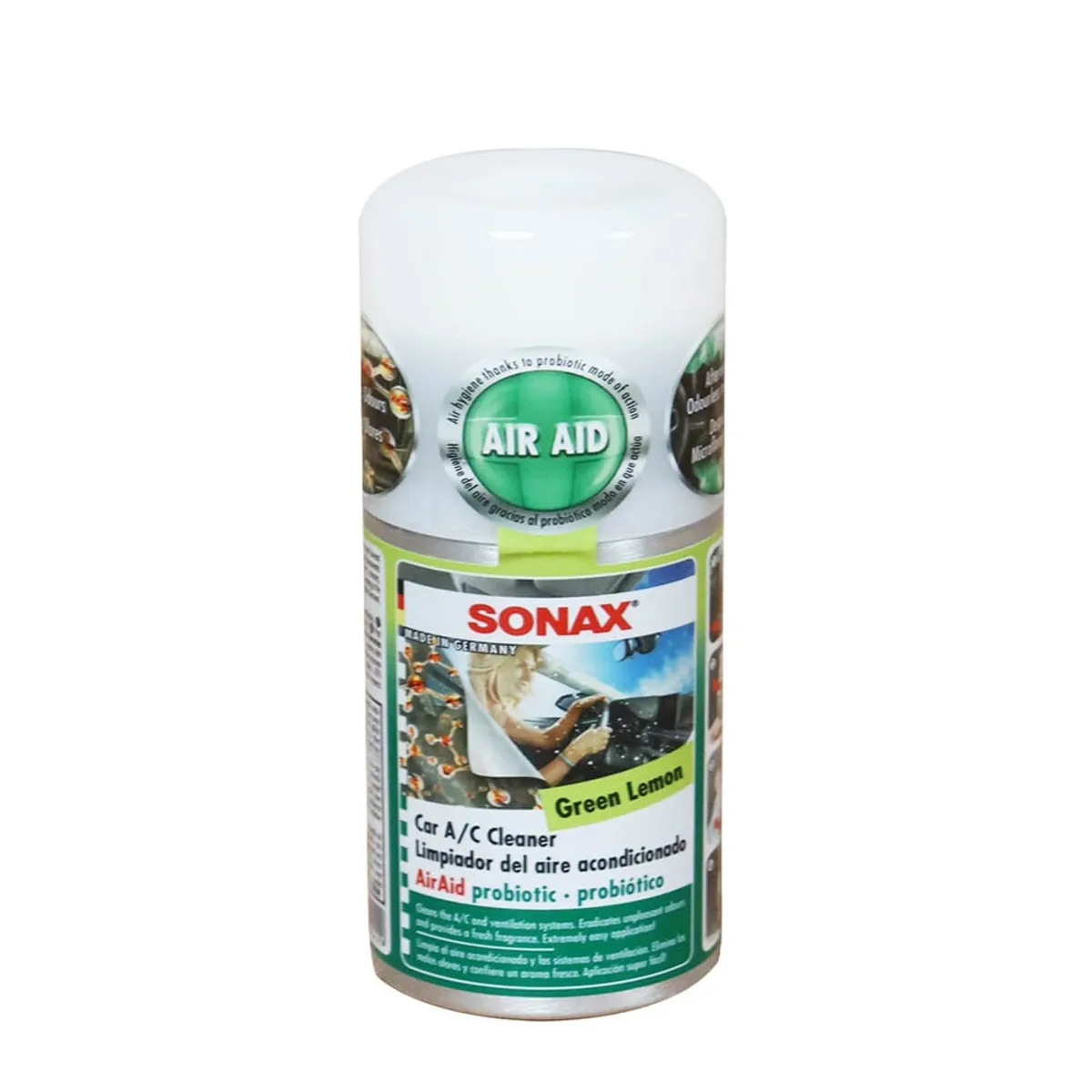 SONAX - LIMPIADOR DE AIRE ACONDICIONADO SONAX LIMON 100 ML