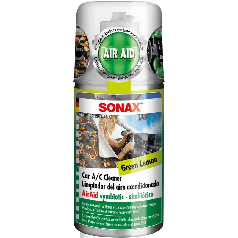 SONAX - LIMPIADOR DE AIRE ACONDICIONADO SONAX LIMON 100 ML