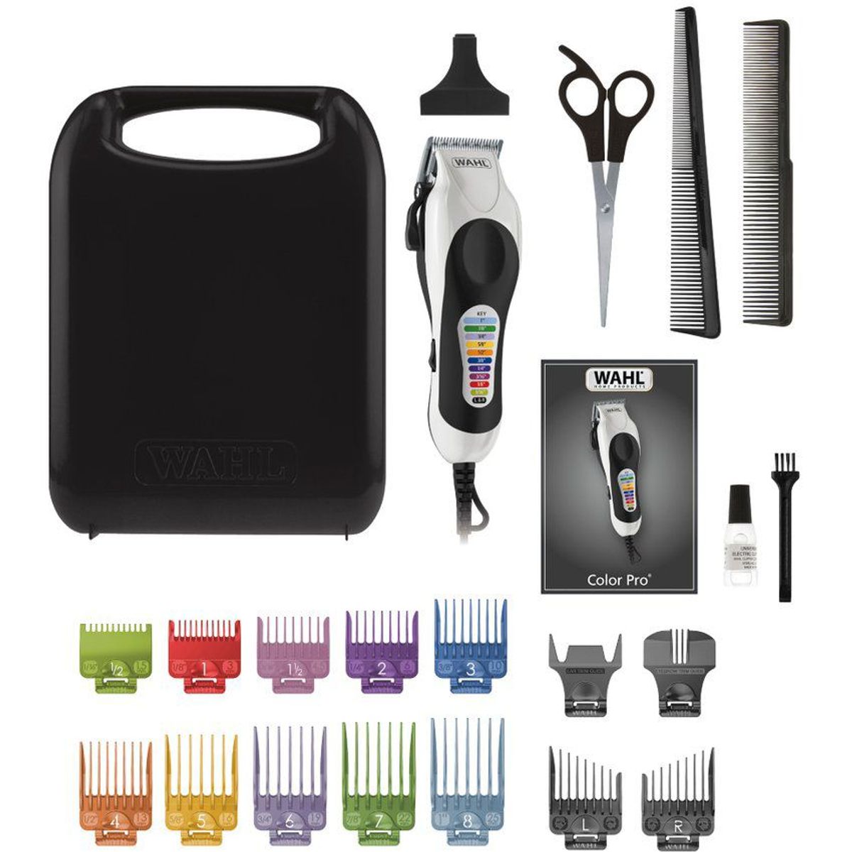 WAHL - Cortadora de cabello usa color pro kit wahl 79752-018