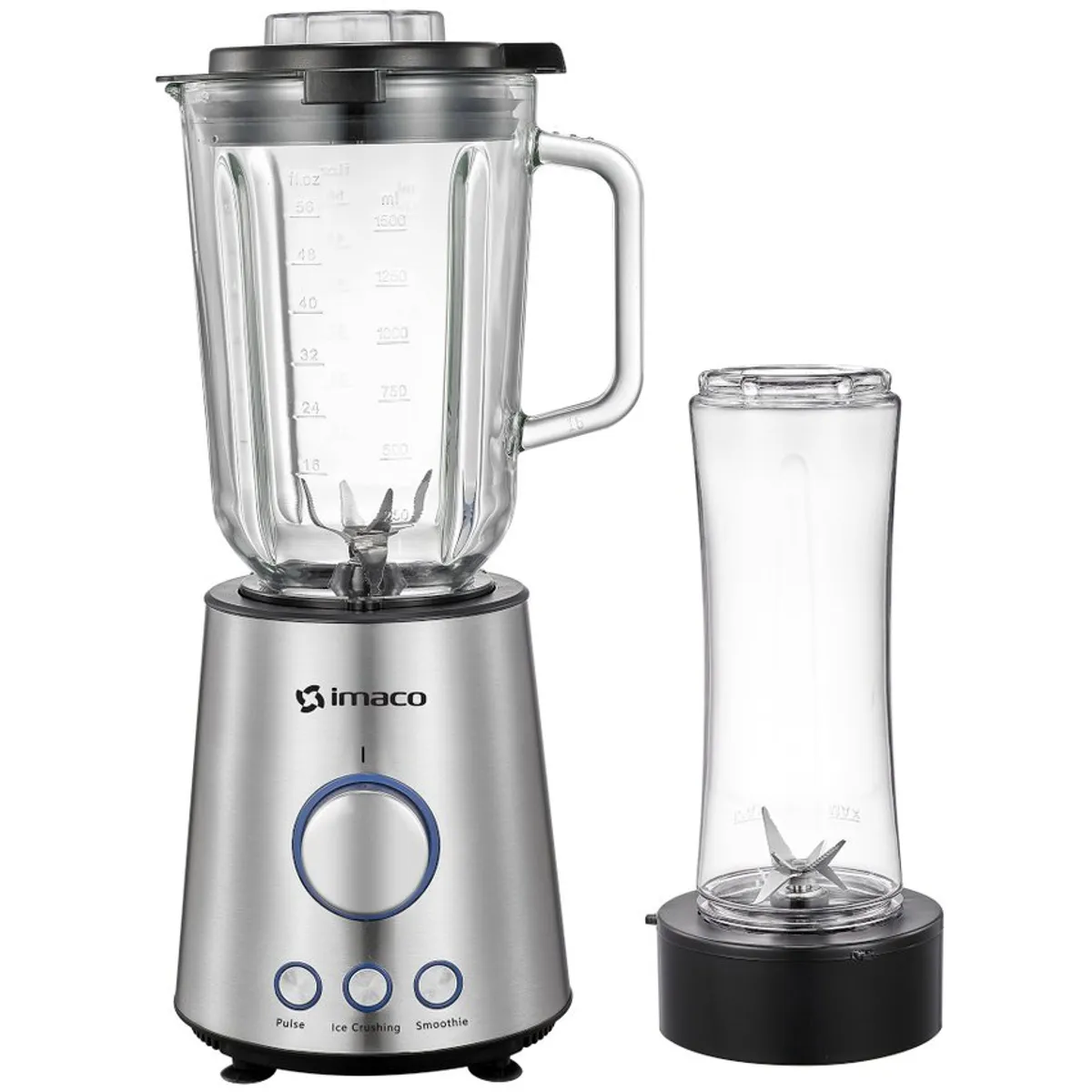 IMACO - Licuadora v/v 1.5 litros ac/inox BLS860 Imaco